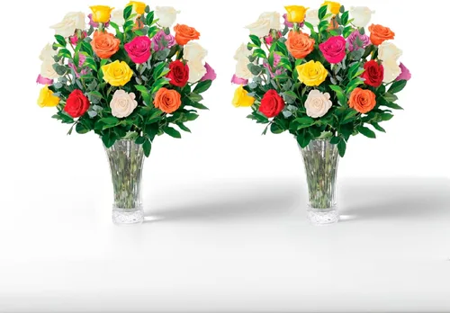 Miniatura 7 de Aquarossa Farms Flores para entrega, ramo de flores frescas, seleccionadas a mano de la granja, regalo para cumpleaños, aniversario o simplemente