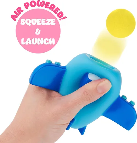 Miniatura 4 de Juguete de bola de espuma para avión – Apriete y lanza bolas de avión con bolas de espuma incluidas Juguete blando para niños Divertido juguete