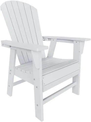 Miniatura 14 de Costaelm Sillas de césped, sillas de porche delantero, HDPE balcón, piscina, silla Adirondack, moderna silla de patio al aire libre, salón de resina