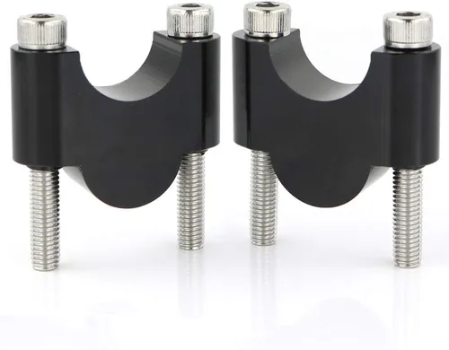 Miniatura 6 de Xitomer Elevadores de manillar de motocicleta ADV de 1 1/8 pulgadas, 1.126 in, sin abrazaderas, apto para VFR1200X, Street Triple RS, Street Triple