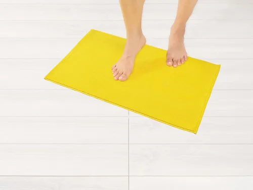 Miniatura 11 de American Soft Linen - Alfombra de baño antideslizante, 100% de algodón, 17 x 24 pulgadas, alfombras de baño lavables, tapetes peludos, color beige
