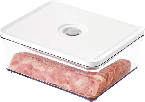 Miniatura 9 de VAKUEN Recipientes herméticos premium para almacenamiento de alimentos, 4L (4.10qt) Tapa inteligente de sellado con un clic, revestimiento patentado