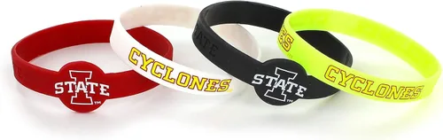 Miniatura 15 de aminco NCAA unisex-adult Silicone Bracelet (4-Pack)