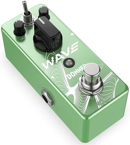 Miniatura 10 de Donner pedal gigante de guitarra de metal, aumenta el efecto de distorsión, 3 modos