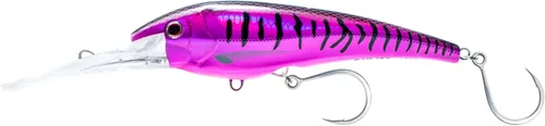 Miniatura 6 de Nomad Design DTX Minnow con sistema patentado Autotune - Acción de natación de pez cebo envejecido, BKK Diablo Caballa Rosa Caliente