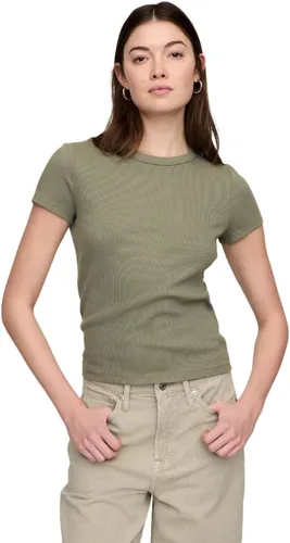 Miniatura 7 de Gap Top de punto acanalado sólido para mujer