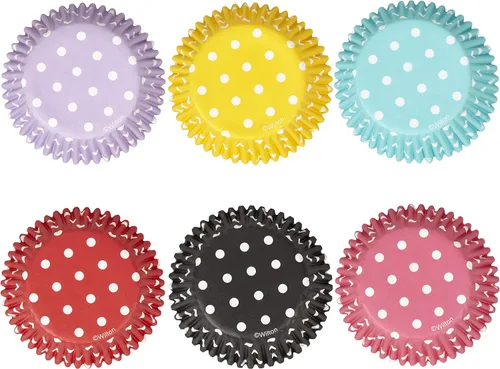 Miniatura 3 de Wilton Cupcake Liner - Tazas para hornear estándar, 300 unidades, lunares