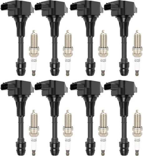 Miniatura 24 de ECCPP UF765 4 bobinas de encendido con 4 bujías de iridio A4 Q5 2014-2020 l4 2.0L 1.8L UF765