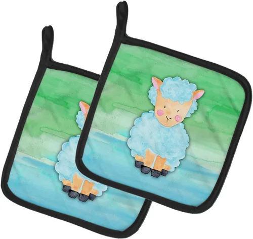 Miniatura 16 de Caroline's Treasures BB7370PTHD - Juego de soportes para ollas de herradura para cocina, resistentes al calor, almohadillas calientes para cocinar