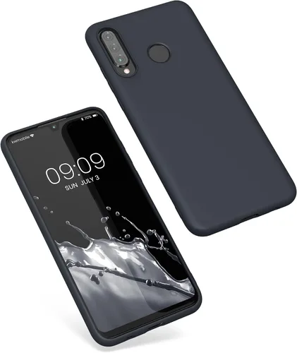 Miniatura 5 de kwmobile Funda compatible con Huawei P30 Lite - Funda protectora de silicona TPU suave y delgada - Arándano