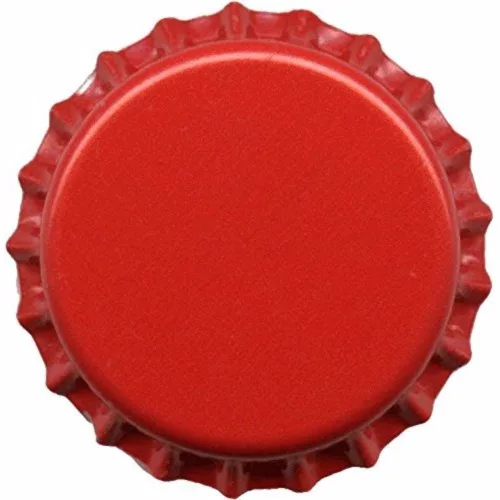 Miniatura 2 de Tapas de botella de corona absorbentes de oxígeno rojo para elaboración casera, 144