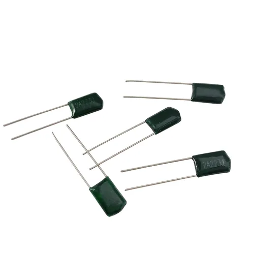 Miniatura 4 de 20psc 0.022uF 100V Condensador de poliéster 2A223J 223PF 22nF Mylar Condensador de película Condensadores electrolíticos para TV, monitor LCD, juego