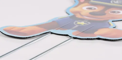 Miniatura 3 de Señales de patio de Paw Patrol con estacas de metal, personajes de 17 pulgadas