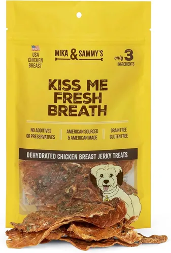 Miniatura 10 de Golosinas gourmet para perros Mika & Sammy's hechas en los Estados Unidos (queso de pollo 5 0z)