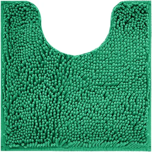 Miniatura 16 de Reyox Tapete de baño de felpilla, tapetes para inodoro en forma de U, tapete de baño de felpa suave, absorbente y peludo, tapete de contorno