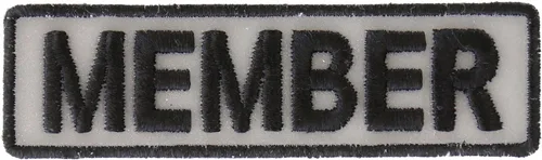 Miniatura 9 de President Patch, parches de club de motocicleta para motociclistas (P3744)