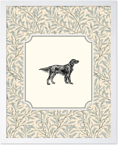 Miniatura 56 de Poster Master Póster Vintage de Cocker Spaniel Inglés - Impronta Retro de Perro - Arte Floral - Arte de Cachorros - Arte para Amantes de Animales