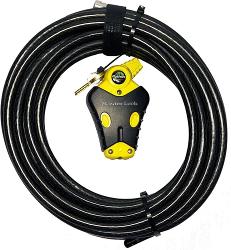 Miniatura 13 de Master Lock 8413 Python - Cerraduras de cable (Maestra)