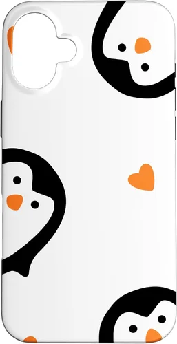 Miniatura 23 de Cute Penguins Hearts Phone Case for iPhone 17