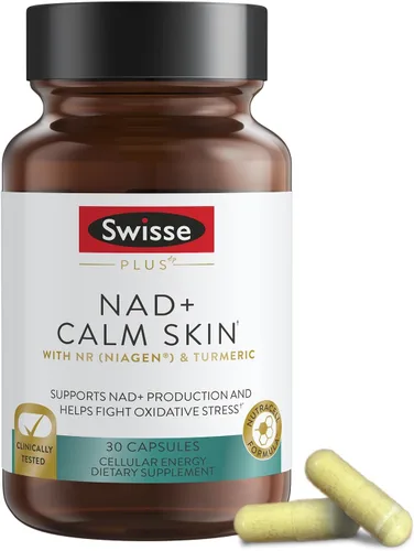 Miniatura 8 de Swisse Plus NAD+ Beauty Restore Ingredientes clínicamente probados Suplemento NAD+ para hombres y mujeres Apoya la formación de colágeno