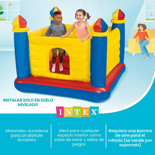 Miniatura 6 de Castillo inflable saltarín Intex Jump o Lene para edades de 3-6 años