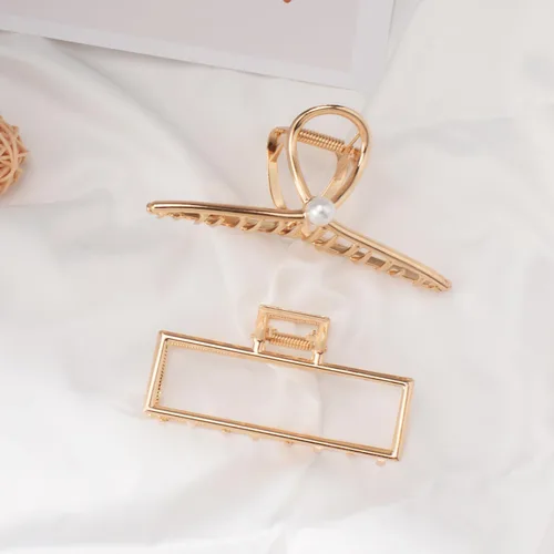 Miniatura 6 de Mehayi 3 PCS Pinzas de Garra de Metal Grandes para Cabello Grueso y Pesado, Pinzas de Sujeción Antideslizantes Grandes con Mordaza para Cabello