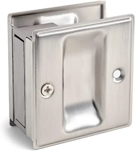 Miniatura 11 de HOMOTEK Paquete de 2 tiradores de privacidad para puerta, sin placa de interruptor, reemplaza los tiradores de paso viejos o dañados, 2-3/4 x 2-1/2