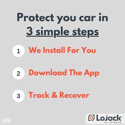Miniatura 3 de LoJack para automóviles Rastreador GPS para vehículos sin tarifa mensual Dispositivo antirrobo para automóvil Instalación profesional incluida