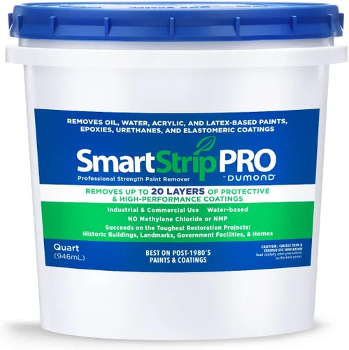 Miniatura 9 de Smart Strip PRO - Removedor de pintura, tiras de fórmula de fuerza profesional de hasta 20 capas de pinturas a base de aceite, látex y acrílico