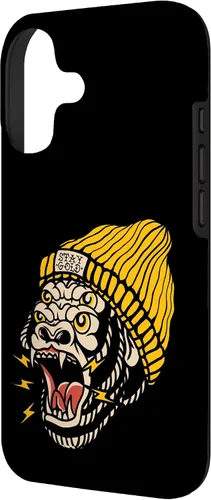 Miniatura 2 de Gorilla Inked Flash Old School Ink Addict Traditional Tattoo Case for iPhone 17