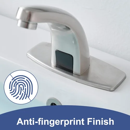 Miniatura 6 de Aquafaucet placa de 4 pulgadas con orificio para la llave del tocador de baño, con acabado en bronce aceitado, P-6N
