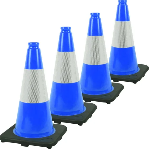 Miniatura 30 de Conos de Tráfico de PVC Naranja/Verde Fluorescente, Cono de Estacionamiento con Base Negra Pesada Estructuralmente Estable Resistente a