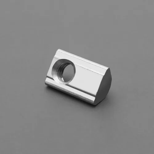 Miniatura 6 de SING F LTD 100 Uds. 3030 Series M6 T Slot Nuts Roll-in Spring Ball Loaded Elastic Nuts Acero al carbono para T-Slot Serie 3030 Perfil de aluminio
