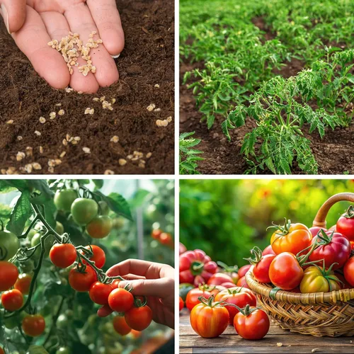 Miniatura 7 de Más de 1,500 semillas de tomate, semillas de vegetales autóctonas para plantar en interiores y exteriores, kit de jardín hidropónico de 10