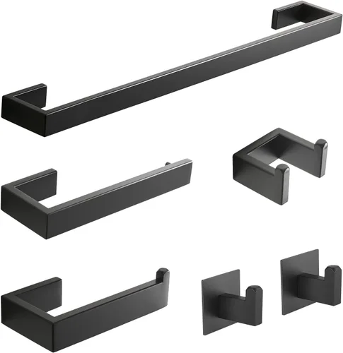 Miniatura 12 de Accesorios de baño Fapully, níquel cepillado, 100417-100421,100510