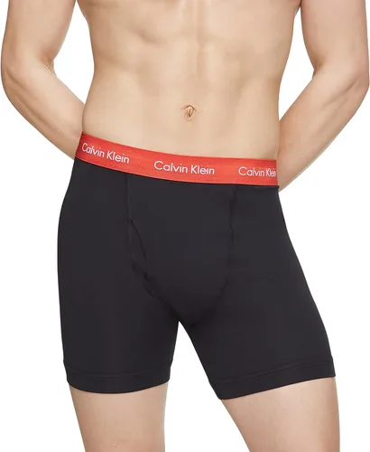 Miniatura 2 de Calvin Klein - Ropa interior de algodón elástico tipo bóxer brief para hombre, paquete de 3