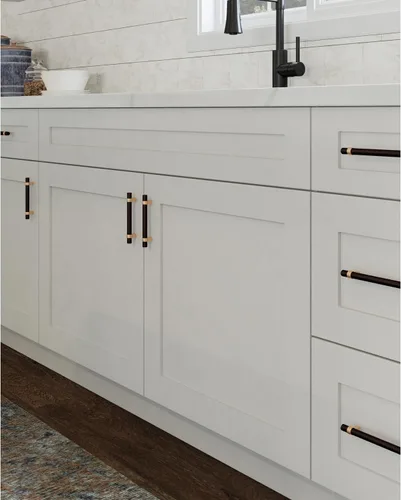 Miniatura 4 de Design House Brookings Shaker 543041 - Armario de cocina de pared sin ensamblar, 24 pulgadas de ancho x 12 pulgadas de profundidad x 36 pulgadas