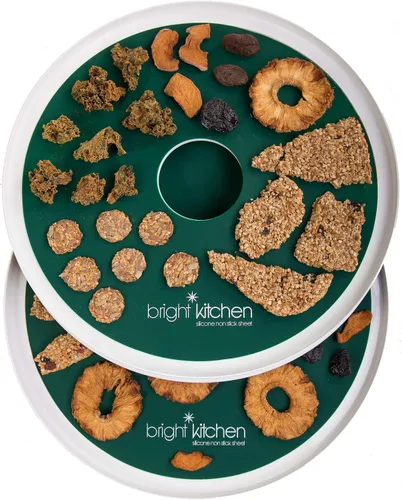 Miniatura 4 de 6 hojas deshidratadoras planas de silicona para deshidratadores redondos no tóxicos Nesco, forro de alfombrilla circular, reutilizable, flexible