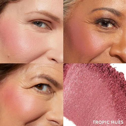 Miniatura 6 de LAURA GELLER NEW YORK Kit de Rutina Diaria (4 PC): Base Baked Balance-n-Brighten, Medium + Brocha Kabuki Retráctil + Blush-N-Brighten, Tropic Hues +