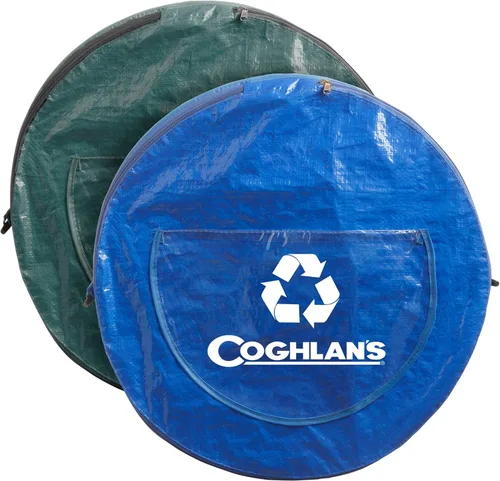 Miniatura 5 de Coghlan's - Cubo de reciclaje plegable y ligero – Cubo de residuos plegable para acampada, viajes y uso al aire libre – Durable, portátil y que Azul