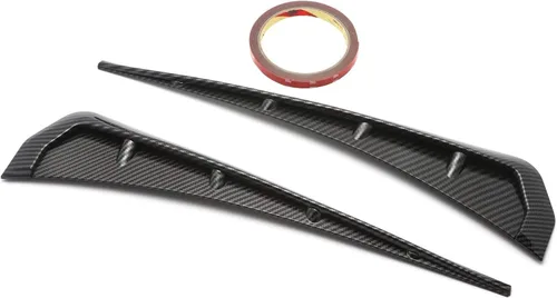 Miniatura 4 de x xotic tech Cubierta de ventilación lateral estilo Type-R, textura de fibra de carbono, compatible con Honda Civic 10ª generación 2016-2021