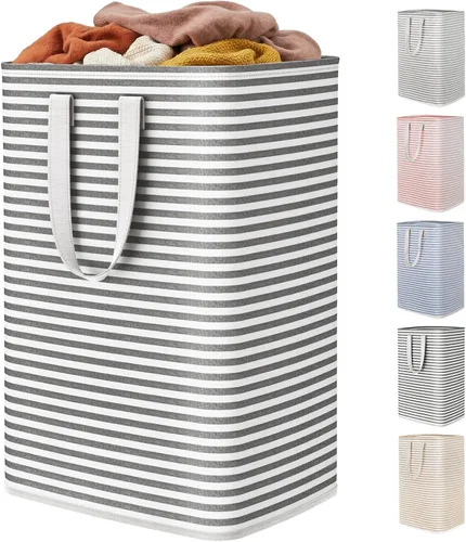 Miniatura 41 de Lifewit Cesta de Ropa Sucia Grande Plegable, Cesta de Ropa Independiente Impermeable con Almacenamiento y Asas de Fácil Transporte para Ropa en Azul