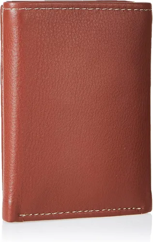 Miniatura 2 de Timberland Men's Leather Trifold Wallet with Id Window