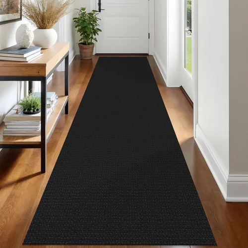 Miniatura 30 de IOHOUZE Alfombra de Área Lavable 4x6 Antideslizante con Respaldo de Goma Alfombras Tejidas para Entrada Interior Alfombras de Dormitorio Alfombra
