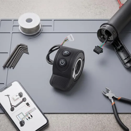 Miniatura 2 de RiToEasysports Interruptor integrado del acelerador del acelerador del acelerador de control de velocidad de la vespa eléctrica