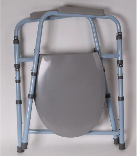 Miniatura 5 de Carex Cómoda plegable 3 en 1 con 14 forros de cómoda - Porta Potty para adultos - Inodoro portátil soporta hasta 300 libras, cómodas de cabecera
