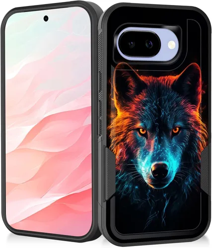 Miniatura 129 de Funda para Pixel 7a, resistente de doble capa híbrida de policarbonato duro de goma suave a prueba de golpes para Google Pixel 7A 6.1 pulgadas