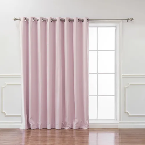 Miniatura 18 de Best Home Fashion Cortina térmica opaca con parte superior con ojales anchos Azul