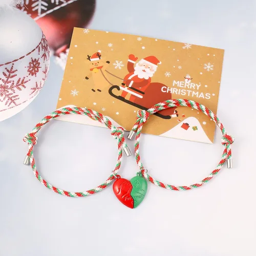 Miniatura 6 de COTATI Pulsera de Halloween con dijes de película de terror y grito de terror, pulsera de eslabones de Navidad para mujer