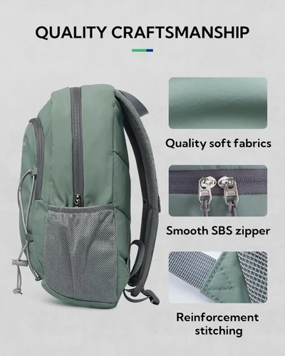Miniatura 5 de WATERFLY Mochila de Senderismo Pequeña de 12L: Mochila de Día Bolsa de Viaje Ligera Camping Fitness Ciclismo Deportes al Aire Libre Mochila Diaria
